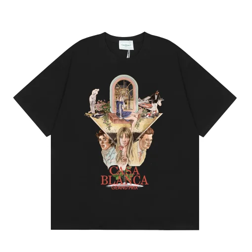 Casablanca Grand Prix T-shirt Black