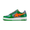 A BATHING APE Low Sneakers BAPE STA #1 M1 Green