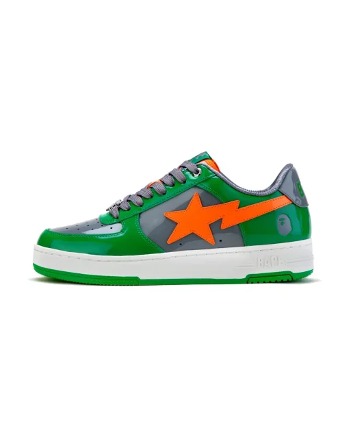 A BATHING APE Low Sneakers BAPE STA #1 M1 Green