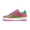 A BATHING APE Women Low Sneakers BAPE STA #1 Pink
