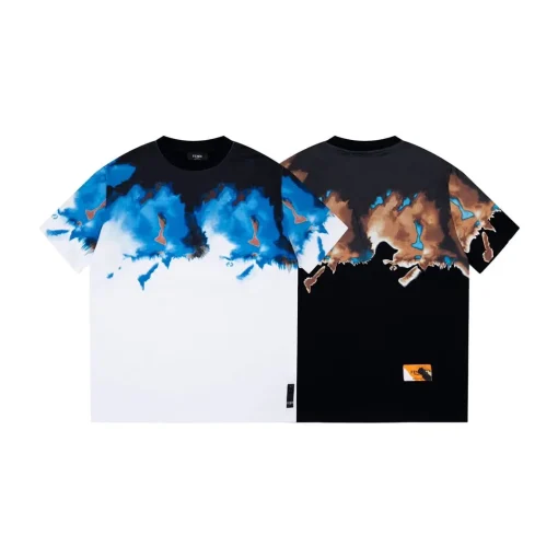 Fendi Logo-Patch Cotton T-shirt