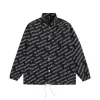 Balenciaga Bal Diagonal Large-Fit Shirt Black