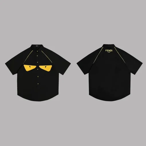 Fendi Bug Eyes T-shirt Black
