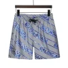 Balenciaga Blue Logo Shorts Silver