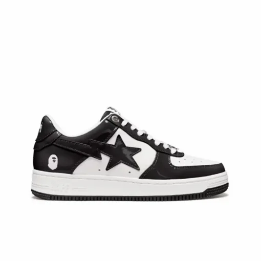 Nike BAPE STA Black – Iconic Patent Leather Streetwear BAPE Sneakers