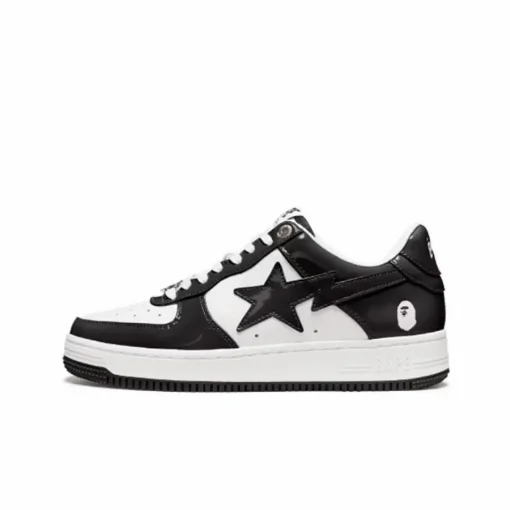 Nike BAPE STA Black – Iconic Patent Leather Streetwear BAPE Sneakers