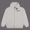 Balenciaga Zip Hoodie Full White