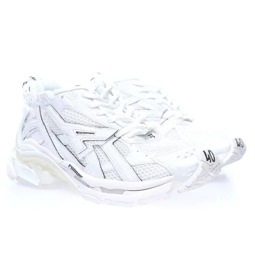 BALENCIAGA Runner Sneaker White – Iconic 90s Retro Technical Runners