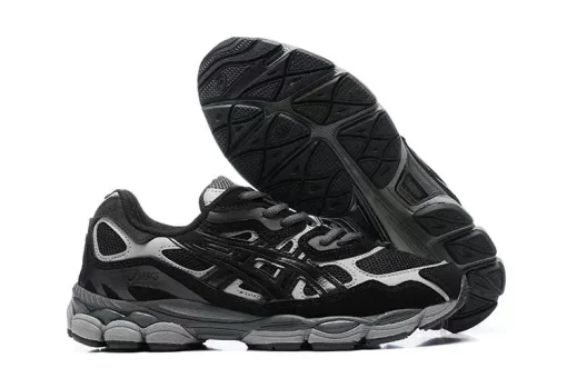 ASICS GEL-NYC Sneaker Black – Unisex Sportstyle Heritage Shoes in Graphite Black/Grey