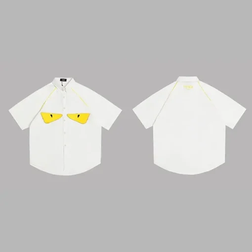 Fendi Bug Eyes T-shirt White