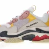 Balenciaga Triple S Cream Yellow Red