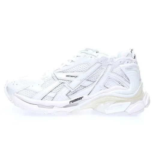 BALENCIAGA Runner Sneaker White – Iconic 90s Retro Technical Runners
