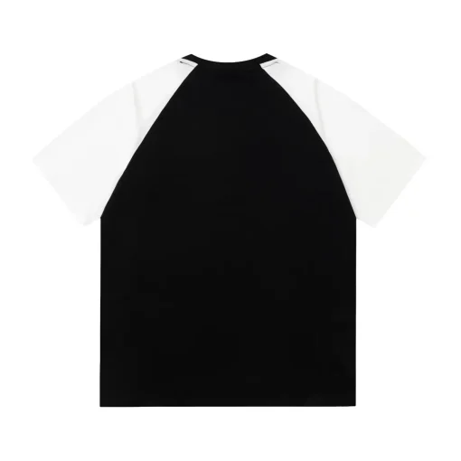 Prada Milano Logo-Intarsia Knitted Short-Sleeve Top BLACK