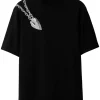 Burberry Shield cotton T-shirt black/grey