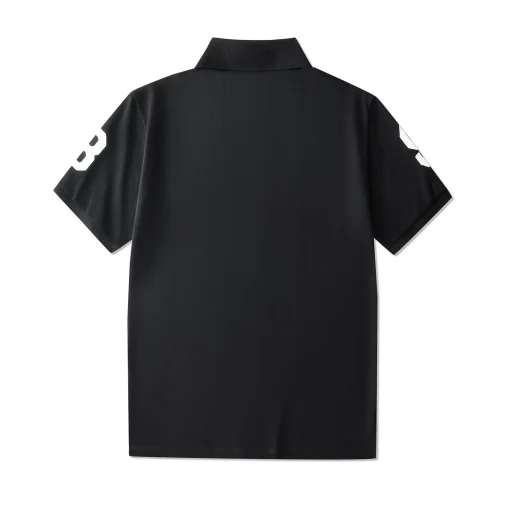 BAPE Polo Short Sleeved T Shirt Black