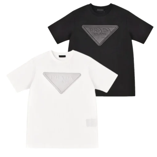 Prada Milano T-shirt Black White
