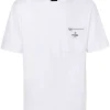 FENDI logo-print cotton T-shirt white