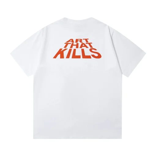 GALLERY DEPT. Lone Wolf Printed T Shirt White