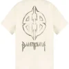 Balenciaga Metal BB Stencil cotton T-shirt