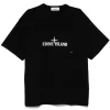 Stone Island Compass-print T-shirt black