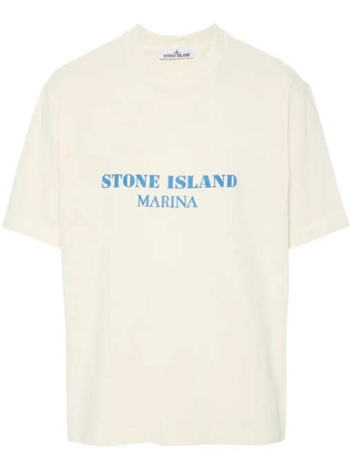 Stone Island Marina T-shirt butter yellow