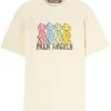 Palm Angels Crossroads Bears T-shirt ivory white
