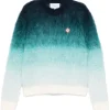 Casablanca Gradient Mohair Sweater Multicolor