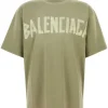 Balenciaga logo-print t-shirt green