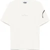 Stone Island logo-print T-shirt white
