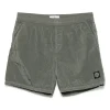 Stone Island Compass-patterned swim shorts Khaki