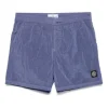 Stone Island Compass-patterned swim shorts dark purple