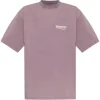 Balenciaga logo t-shirt purple