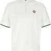 Casablanca Ribbed Velvet T-shirt White