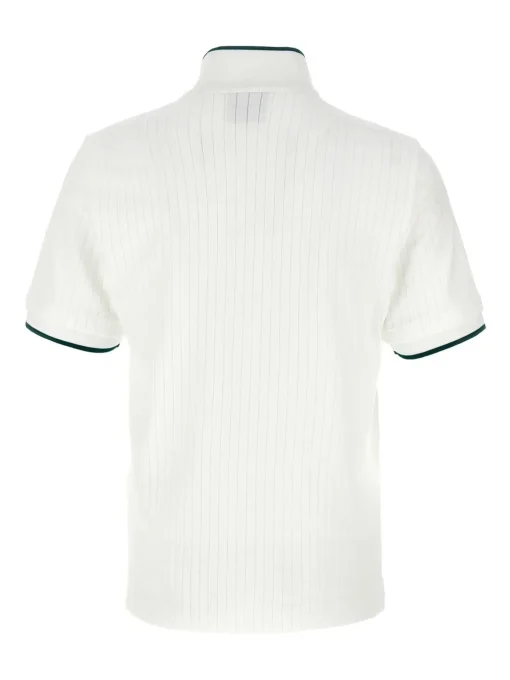 Casablanca Ribbed Velvet T-shirt White