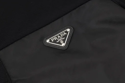 Prada Polo T-shirt Black Grey