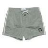 Stone Island Swim shorts with wrinkled look Sage green
