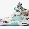 Air Jordan 5 Retro Wings Sneaker Multicolor