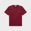 Celine triomphe loose t-shirt IN cotton jersey burgundy