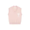 Ami Paris Pride Organic Cotton T-Shirt Pink