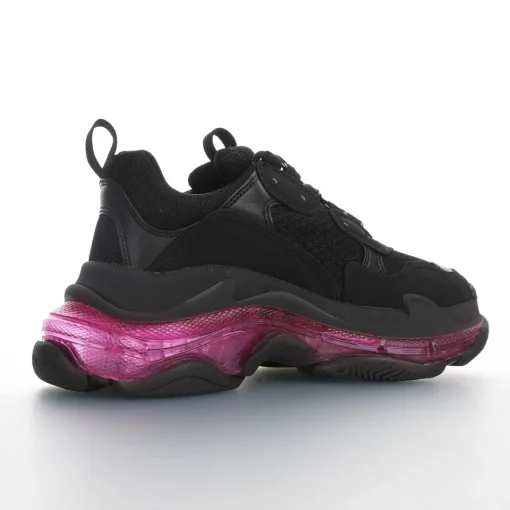 Balenciaga Triple S Black Pink – Iconic Triple S Clean Sole Sneakers