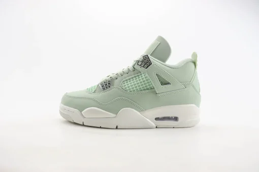 Air Jordan 4 Retro Seafoam Sail Sneaker Lime Green