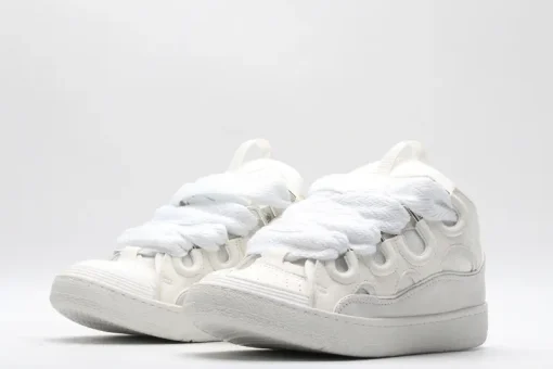 Lanvin Curb Sneaker White