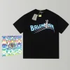 Balenciaga Wave Logo Micky T-Shirt Black