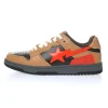 NIke Bape Sk8 Sta Red Brown