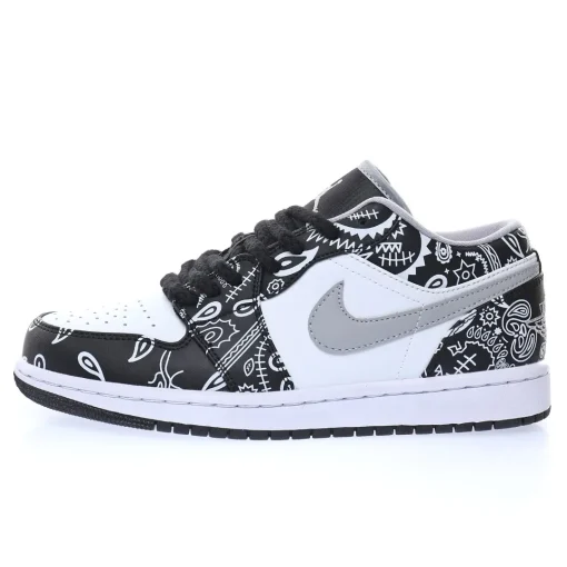 Nike Air Jordan 1 Low”Light Smoke Grey/Paisley”