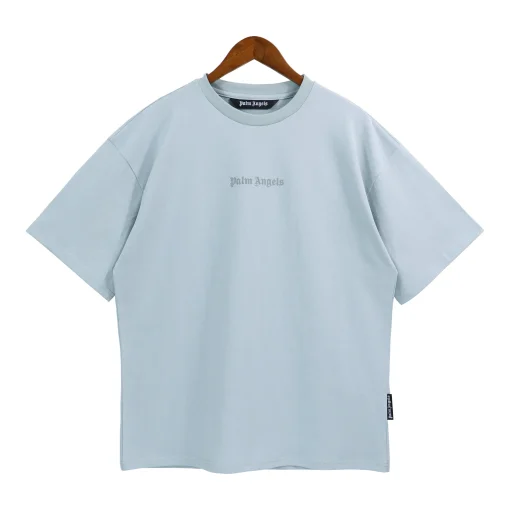 Palm Angels Shark T-shirt Sky Blue/White