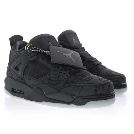 Kaws x Air Jordan 4 Retro”Black”