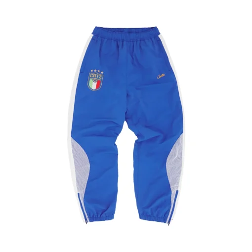 Corteiz Italia Shuku Pant – White Blue