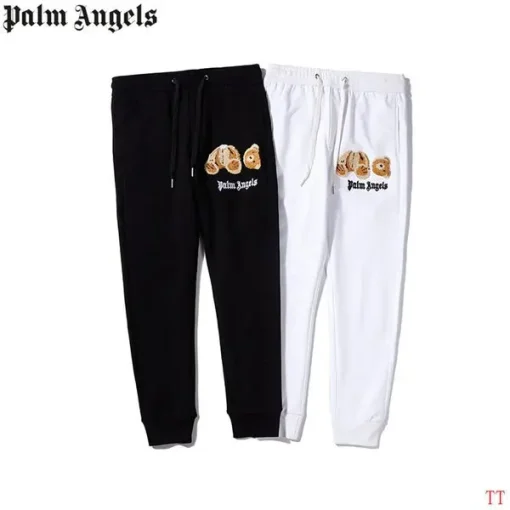 Palm Angels Sweatpants Black White