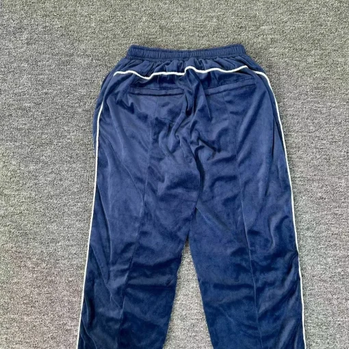 Corteiz CRTZ VVS Uptown Velour Track Pant Blue